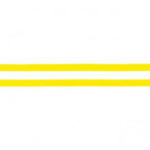 Streifenband 3-Streifen Gelb